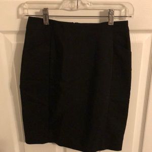 Black pencil skirt